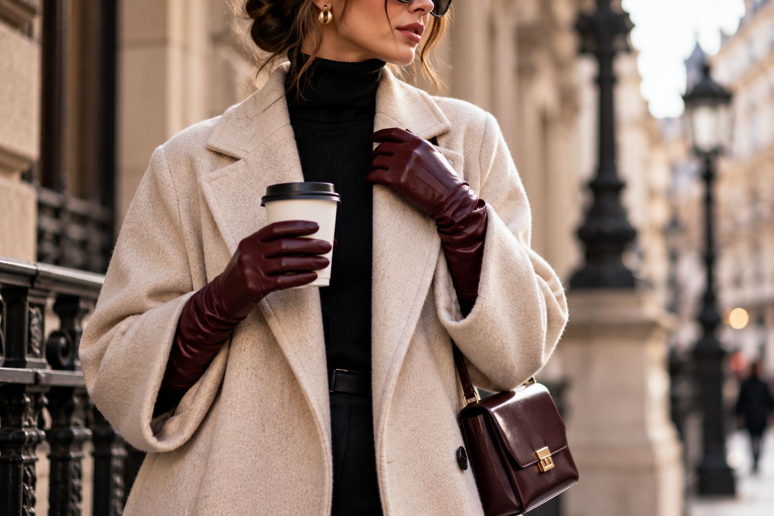 Chic City Winter Coffee Portrait Chic City Winter Coffee Portrait