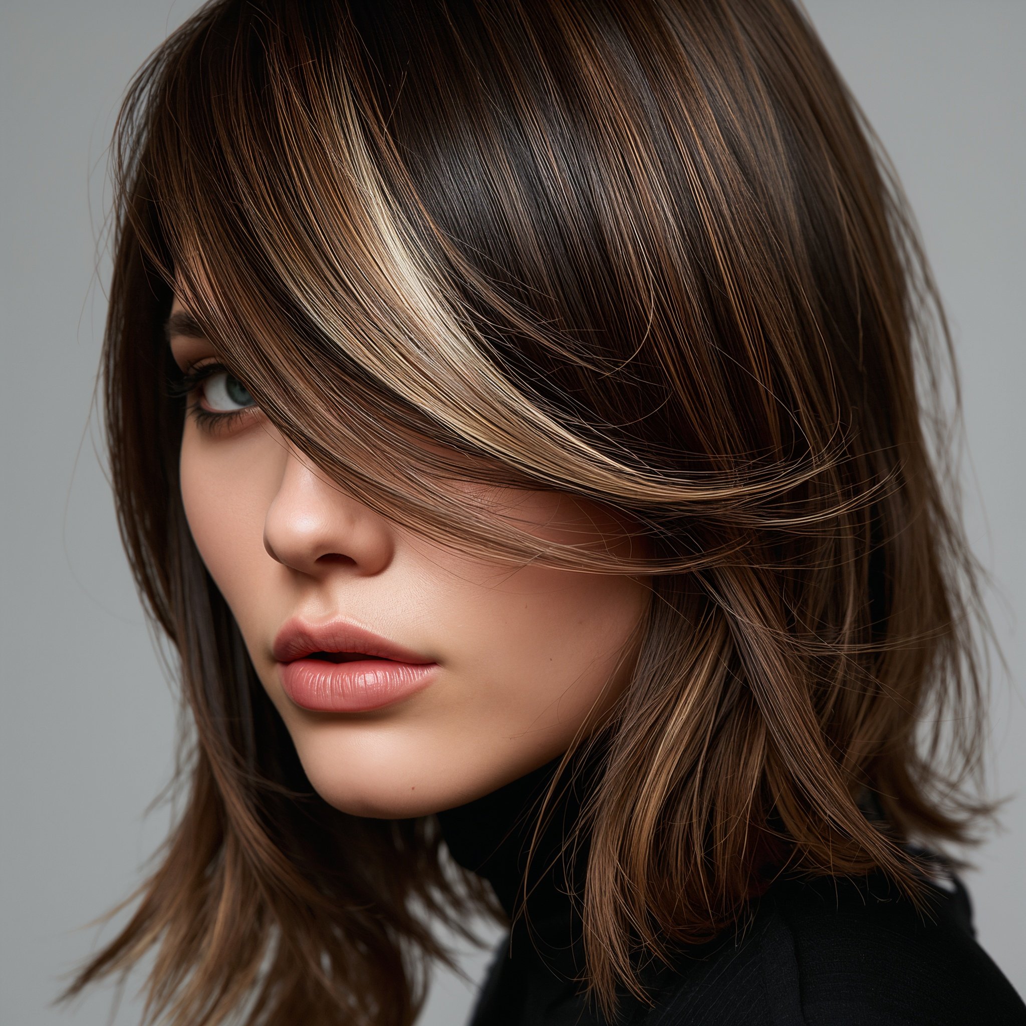 lucid-origin_Photorealistic_16_9_beauty_close-up_of_a_fashionable_woman_with_dark_brown_hair_-0 lucid-origin_Photorealistic_16_9_beauty_close-up_of_a_fashionable_woman_with_dark_brown_hair_-0