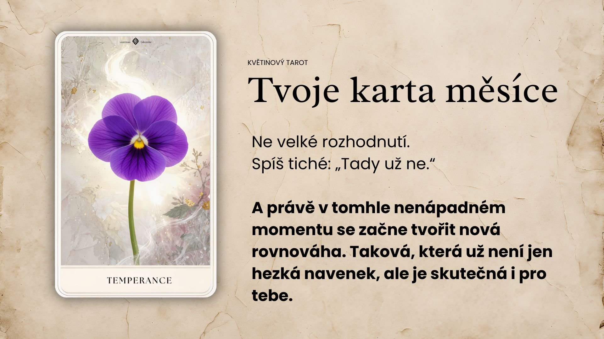 Možná neuděláš žádné velké gesto. Možná nikam dramaticky neodejdeš. Ale uvnitř se ti přehodí výhybka. A najednou to, co jsi dřív brala jako normu… už prostě nedává smysl. (6)
