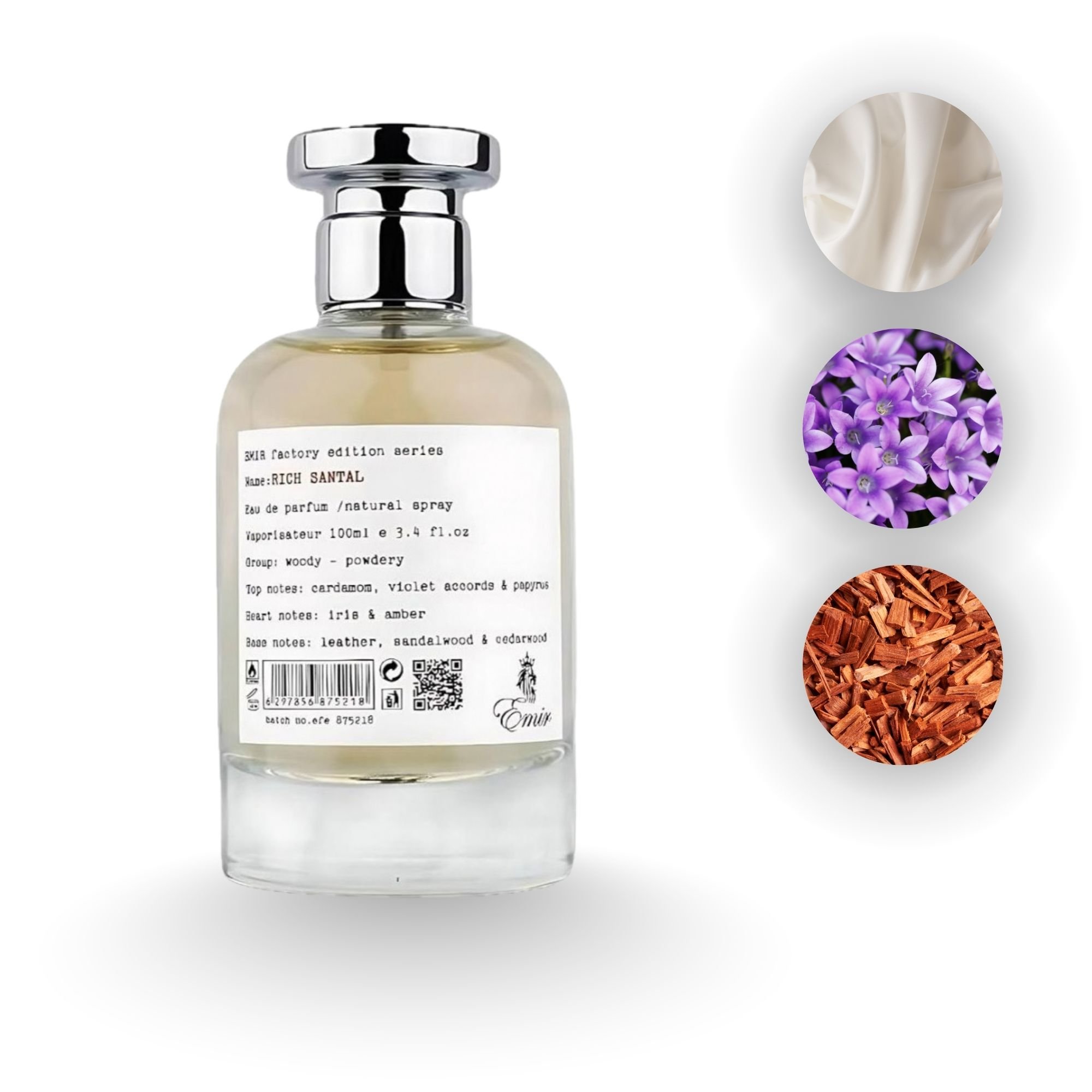 Paris Corner Emir Factory Edition Rich Santal Paris Corner Emir Factory Edition Rich Santal