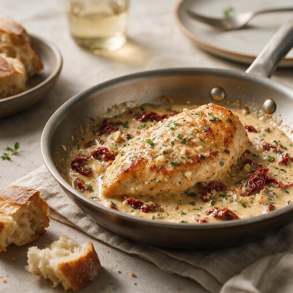 seedream-5.0-pro_Juicy_golden_pan-seared_chicken_breast_in_a_creamy_parmesan_sauce_with_sun-dried-0 seedream-5.0-pro_Juicy_golden_pan-seared_chicken_breast_in_a_creamy_parmesan_sauce_with_sun-dried-0
