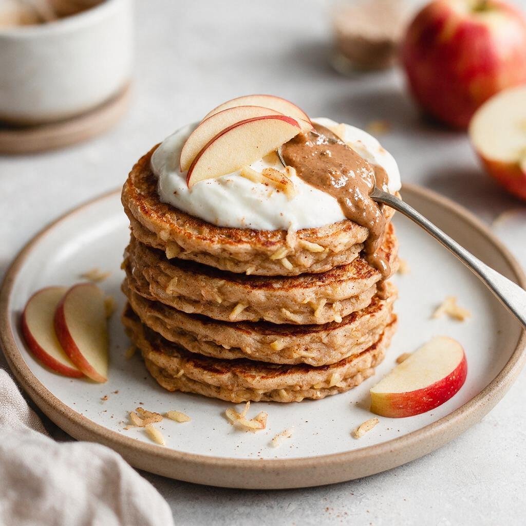 seedream-5.0-pro_Realistic_editorial_food_photography_of_small_fluffy_apple_pancakes_made_with_gr-0