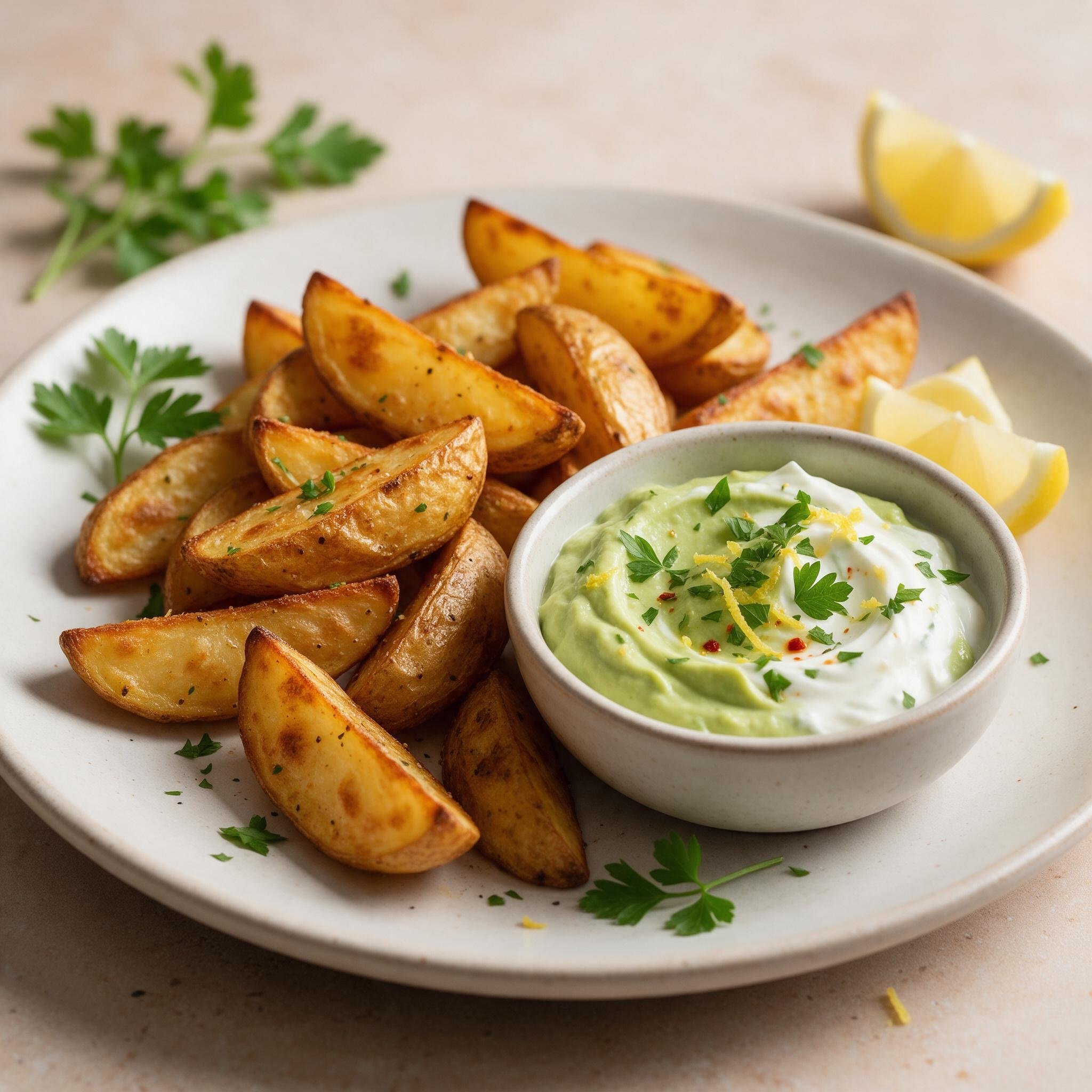 seedream-5.0-pro_Roasted_golden_potato_wedges_served_with_a_smooth_avocado_and_Greek_yogurt_dip_i-0