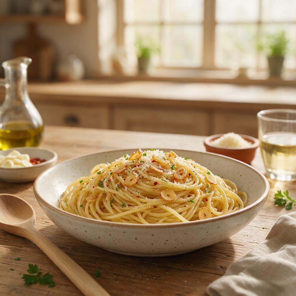 seedream-5.0-pro_Simple_elegant_plate_of_spaghetti_aglio_e_olio_glossy_pasta_coated_in_olive_oil_-0 seedream-5.0-pro_Simple_elegant_plate_of_spaghetti_aglio_e_olio_glossy_pasta_coated_in_olive_oil_-0