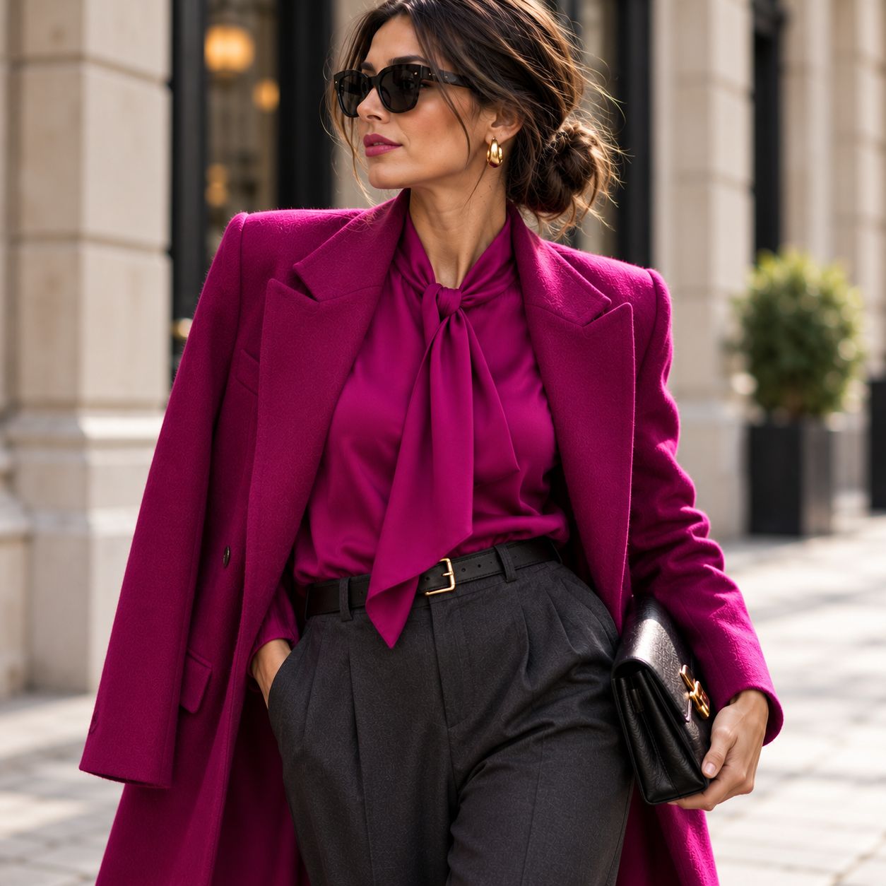 Urban Magenta Street Style Urban Magenta Street Style